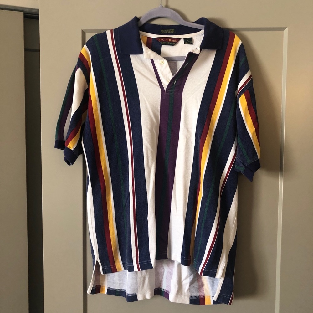 Vintage Striped Polo